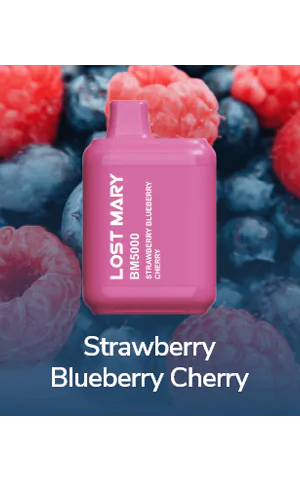 Lost Mary 5000 Strawberry Blueberry Cherry